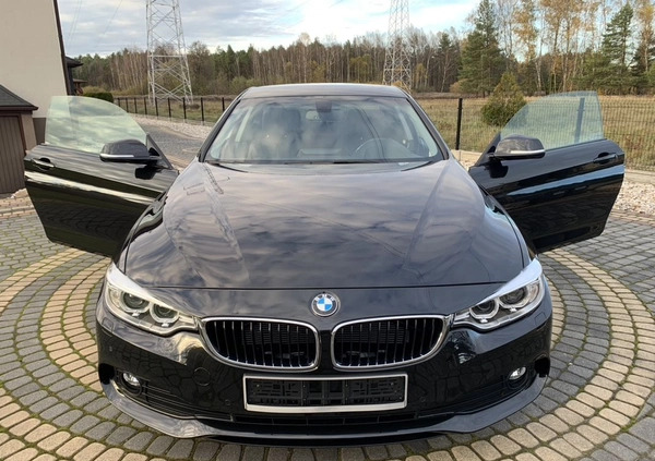 BMW Seria 4 cena 76600 przebieg: 85680, rok produkcji 2013 z Ogrodzieniec małe 407